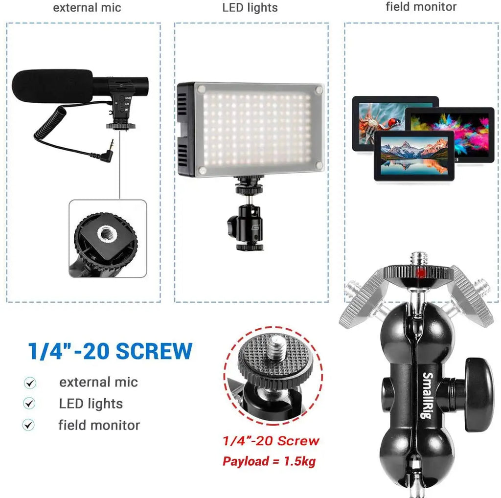 SmallRig Cool Ball Head Adapter Arm V4