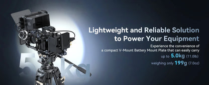 SmallRig V-Mount Battery Mounting Plate for Arca-Swiss Plate SmallRig Cage or Baseplate Quick Install Adjust for V-Mount Battery