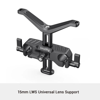 SmallRig Universal 15mm LWS Rod Mount Lens Support For 73-108mm Dslr Camera Lens Bracket Support With 15mm Rod Clamp -2727