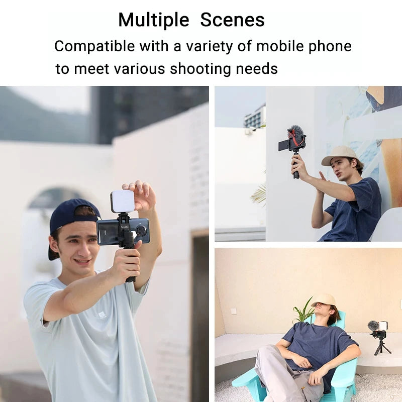 SmallRig Vigor Vlog Kit Compact and Stretchable Tripod Grip Selfie Stick Mode