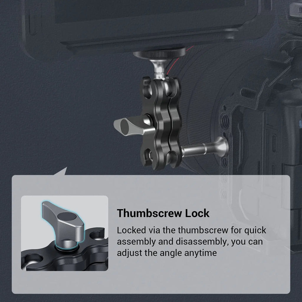 SmallRig Mini Magic Arm with Dual Universal Ball Head