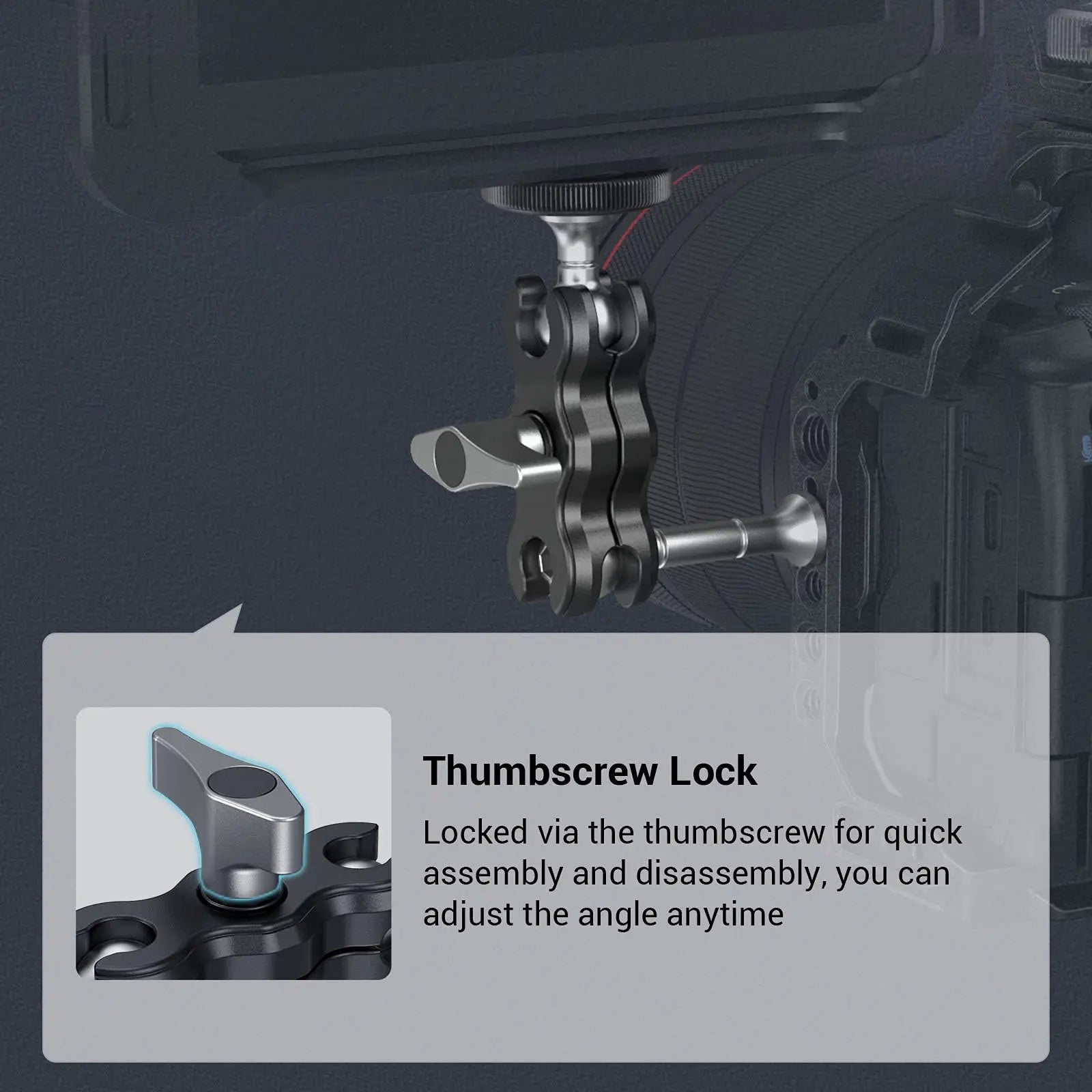 SmallRig Mini Magic Arm with Dual Universal Ball Head