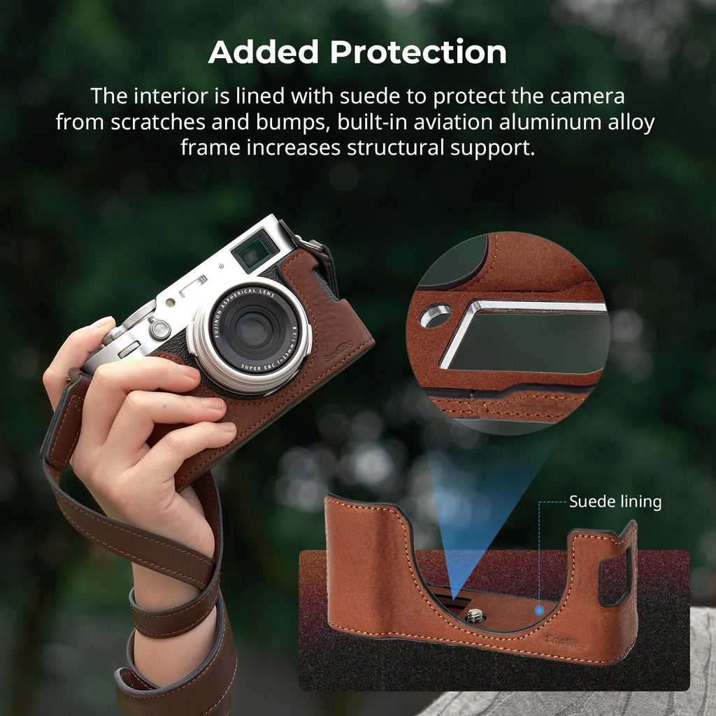 SmallRig Leather Half Case Kit for FUJIFILM X100VI