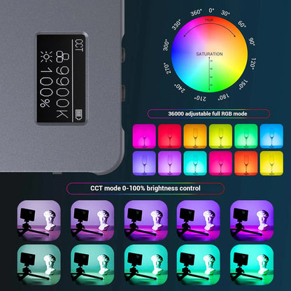 SmallRig P96L RGB Video Light, Portable LED Camera Light
