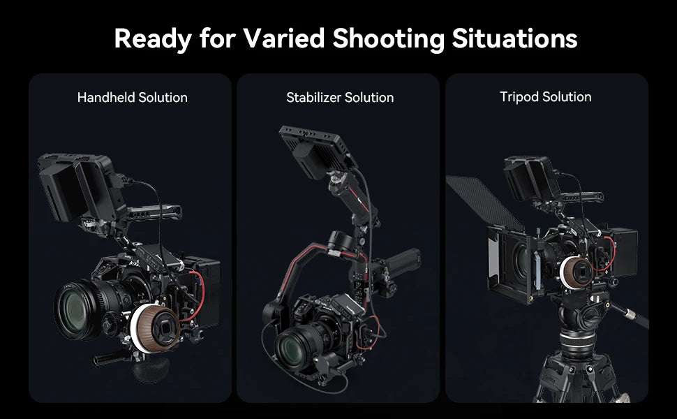 SMALLRIG Z8 Cage Kit for Nikon Z8 with Top Handle and Cable Clamp - 3941