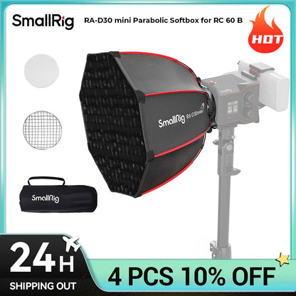 SmallRig Mini Parabolic Softbox RA-D30 RC 60B COB 29cm Quick Release