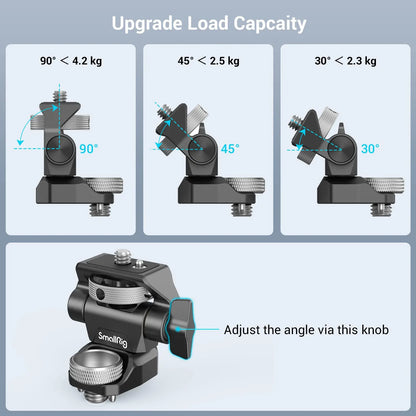 SmallRig Swivel and Tilt Adjustable Monitor Mount with ARRI-Style Mount