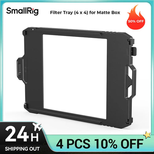 Bandeja de filtro SmallRig (4 x 4) formas parte de Mini Matte Box 3375 3196 50% DE DESCUENTO Mini Matte Box Parte para filtros 4 x4