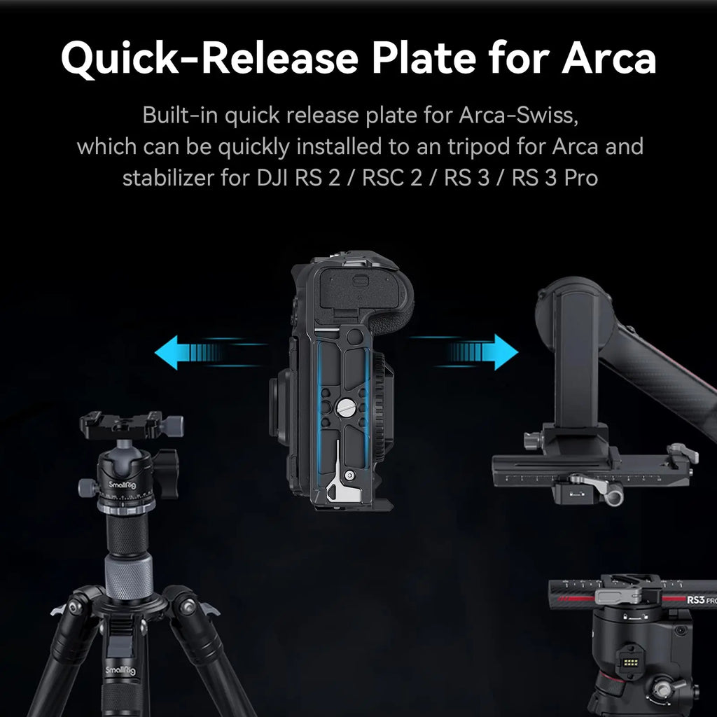 SMALLRIG Z8 Cage Kit for Nikon Z8 with Top Handle and Cable Clamp - 3941