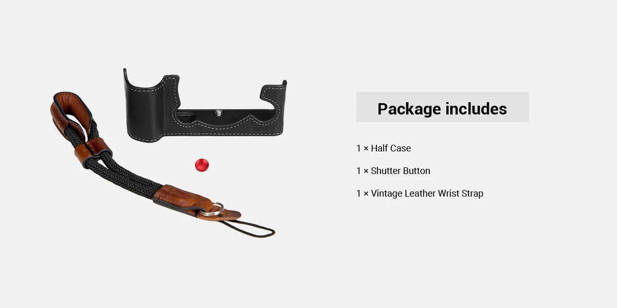 SmallRig Half Case / Wrist Strap Kit for FUJIFILM X-T5