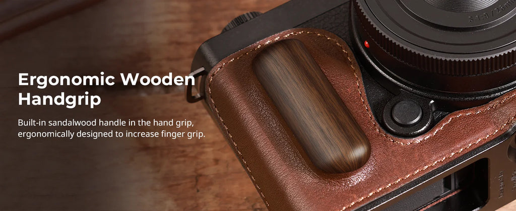 SmallRig Leather Half Case for Panasonic LUMIX S9 4703