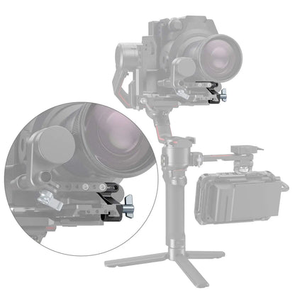 SmallRig Extended Arca-Type Quick Release Plate for DJI RS 2 and RSC 2 Gimbal for RS 2 /  RSC 2 / RS 3 / RS 3 Pro 3162/2851