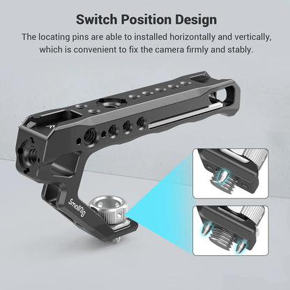 SmallRig Quick Release Camera ARRI Handle Grip Can Use W/ SmallRig Z6 L Plate w/ ARRI Locating Hole DIY Camera Stabilizer 2165C