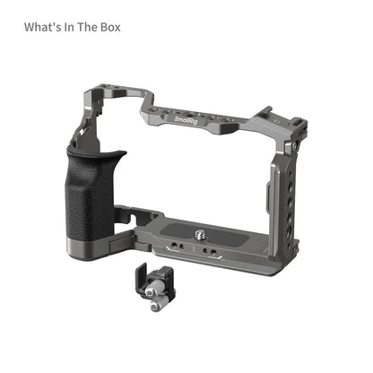 SmallRig A7C II / A7CR “HawkLock” Quick Release Cage Kit with Silicone Handle for Sony Alpha 7C II / 7CR 5198