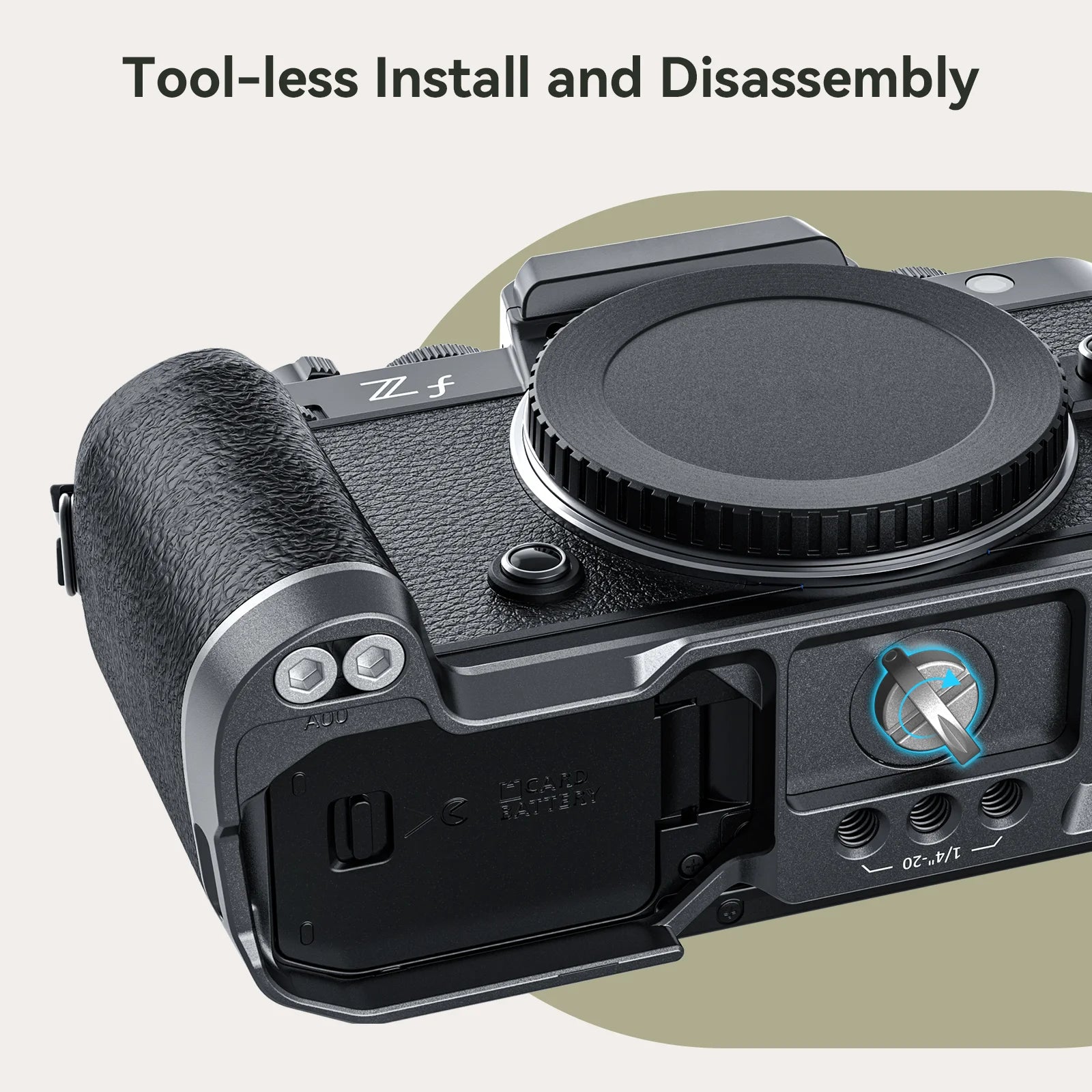 SmallRig Z f L-Shape Grip Handle for Nikon Zf for Arca Type