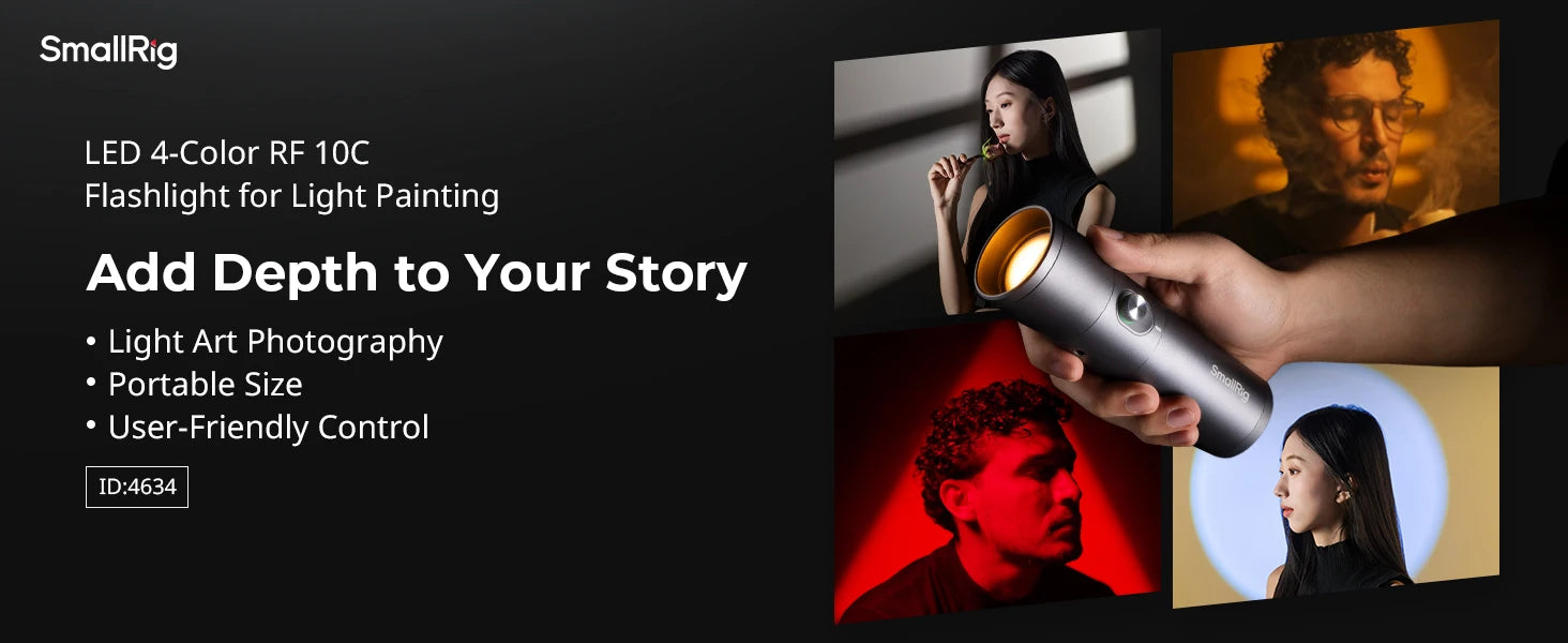 SmallRig RF 10C RGB LED Video Light