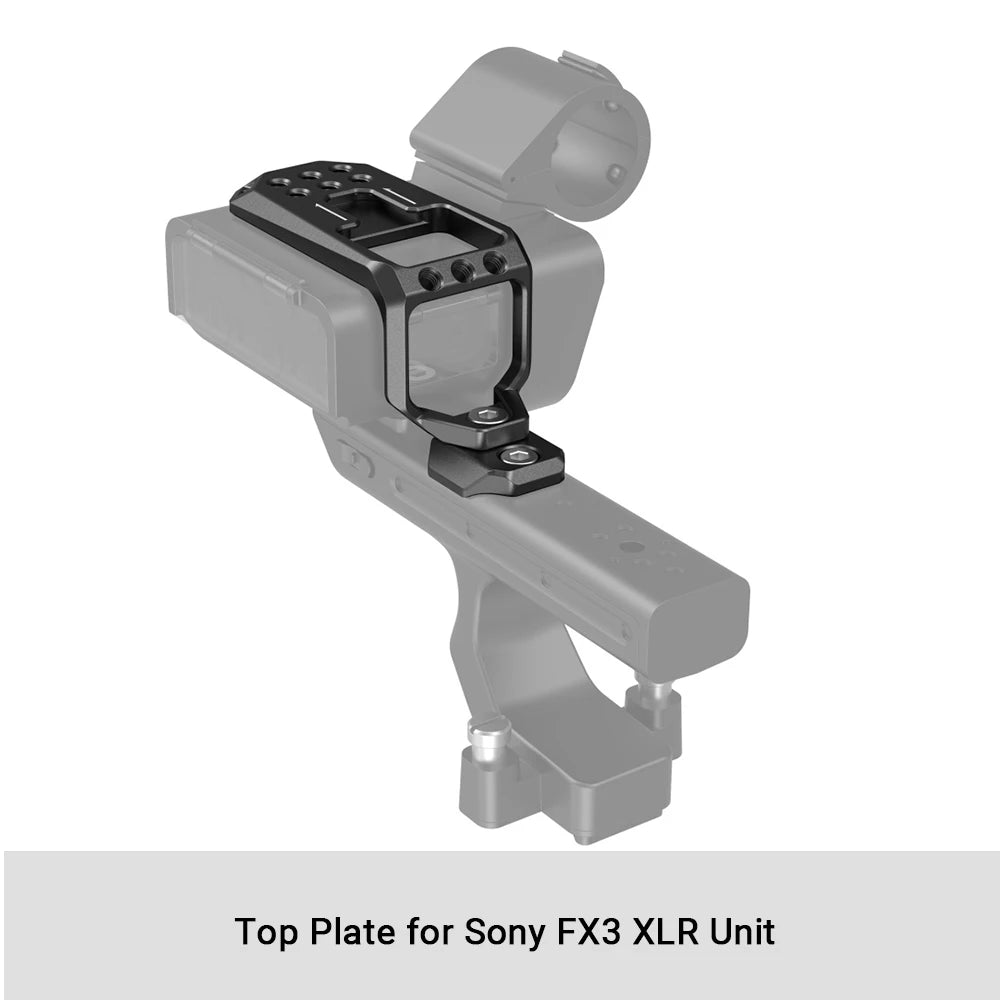 SmallRig Adapter Plate for Sony FX30 / FX3 XLR Handle for Sony A7 IV and A7S III MD4019 For Cages 3241, 3667, 2999, 3639, 3594