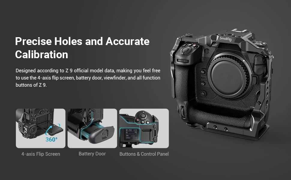 SmallRig Z9 Cage Rig Kit for Nikon Z9 with Top Handle