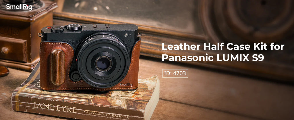 SmallRig Leather Half Case for Panasonic LUMIX S9 4703