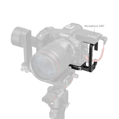 SmallRig L-Shape Mount Plate for Canon EOS R5 Mark II with Arca-Swiss Quick Release for DJI ,Arca-type Tripods 4983