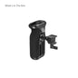 SmallRig Universal Rotatable NATO Side Handle Rotate 360° ,Camera Side Handle with Anti-Slip Silicone Camera Grip Load 15kg
