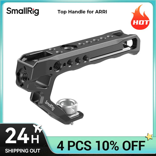 SmallRig Quick Release Camera ARRI Handle Grip Can Use W/ SmallRig Z6 L Plate w/ ARRI Locating Hole DIY Camera Stabilizer 2165C