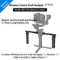 SmallRig Wireless Control Dual Handgrip for DJI RS 2 / RS 3 Pro /RS 4 / RS 4 Pro Free Controls Stabilizer Quick-Release Handgrip