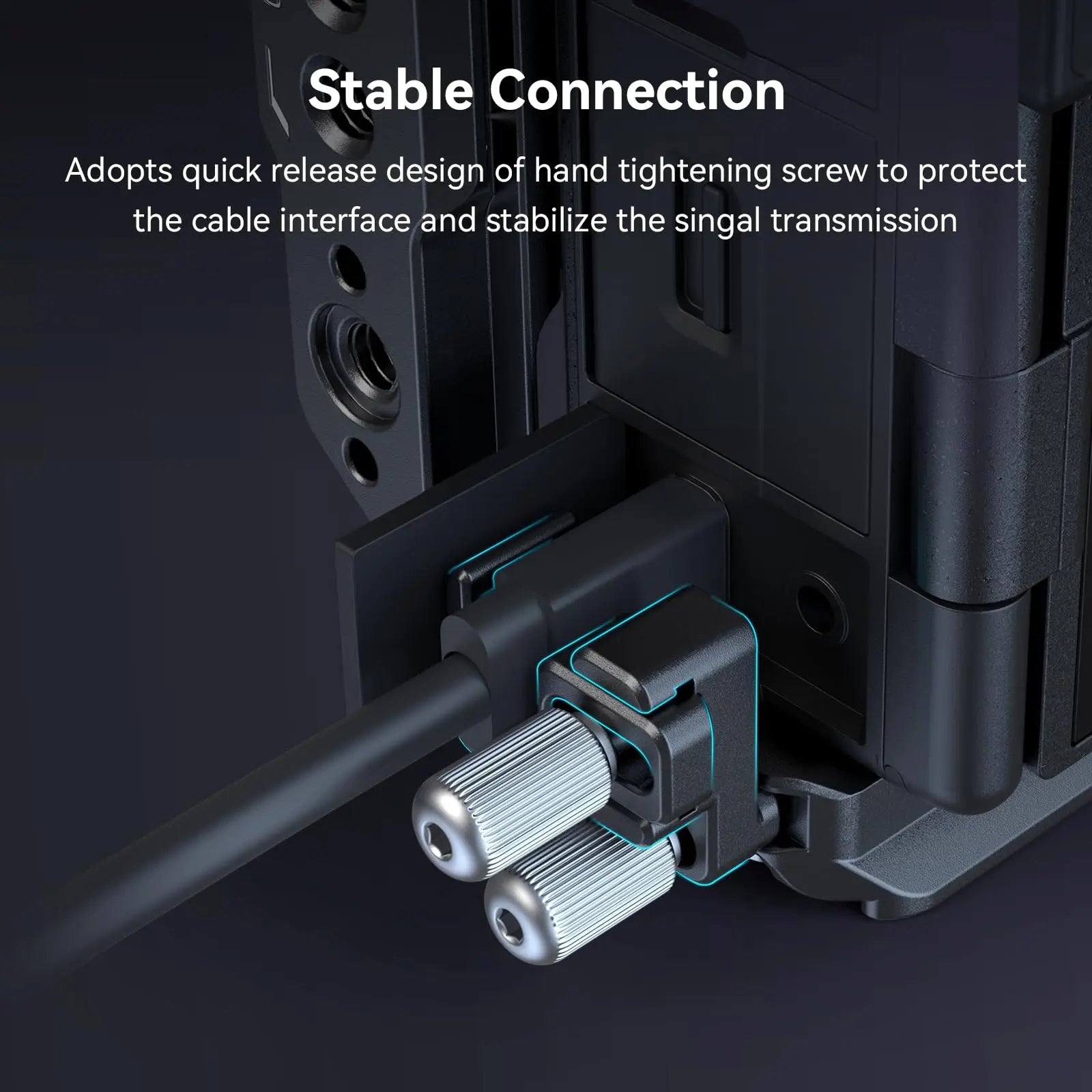 SmallRig Cage Kit for Sony Alpha 7 C II / Alpha 7 CR Full Cage with Cable Clamp with Quick-Release Plate for Sony A7C II