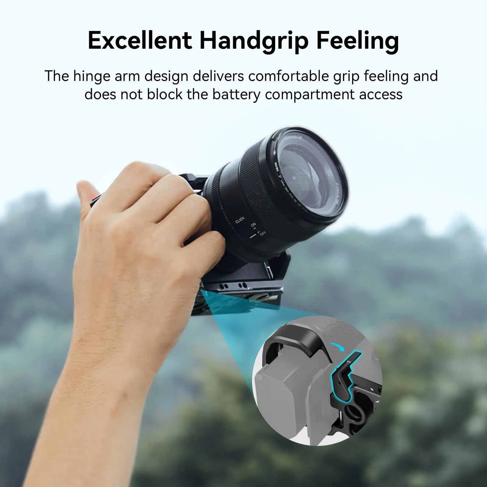 SmallRig Cage Kit for Sony Alpha 7 C II / Alpha 7 CR Full Cage with Cable Clamp with Quick-Release Plate for Sony A7C II