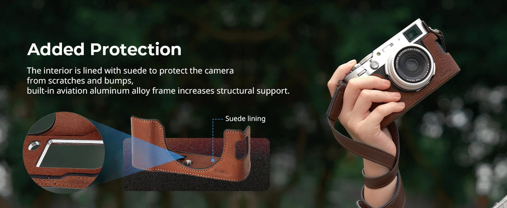 SmallRig Leather Half Case Kit for FUJIFILM X100VI