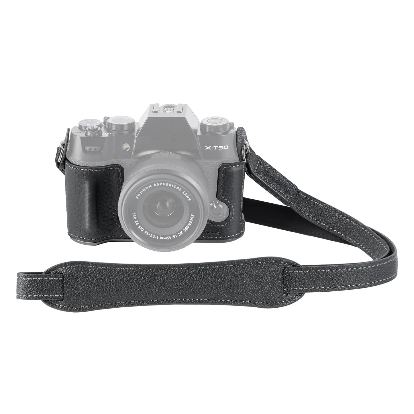 SmallRig X-T50 Half Leather Case Kit with Shoulder Strap