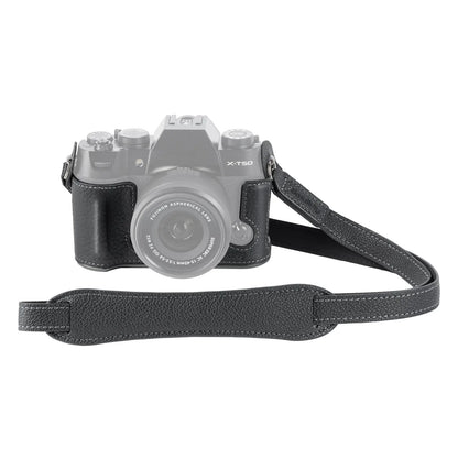 SmallRig X-T50 Half Leather Case Kit with Shoulder Strap