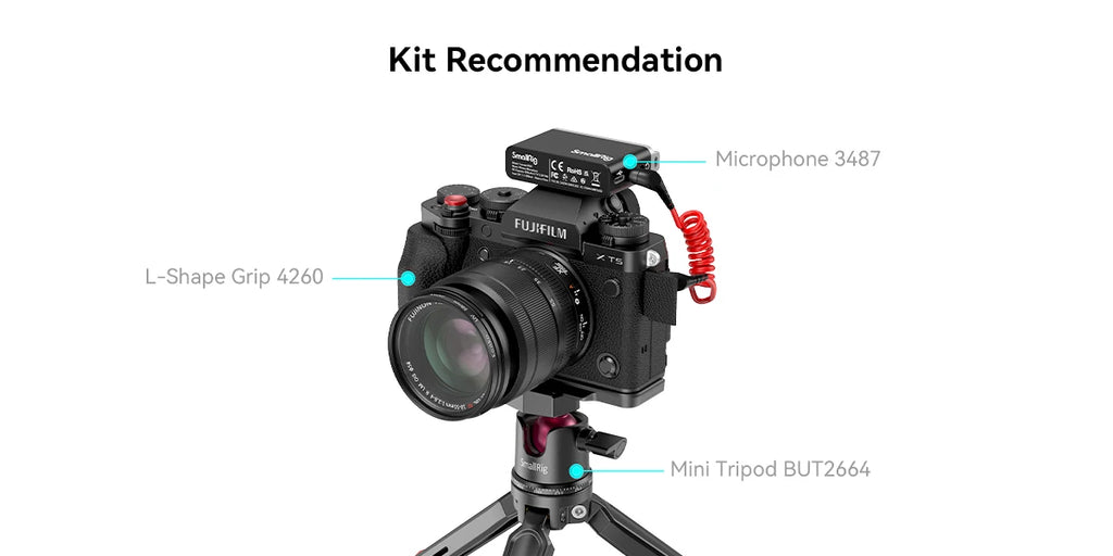 SmallRig Portable L-Shape Grip for FUJIFILM X-T5