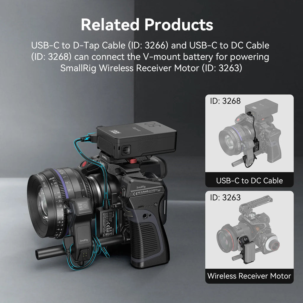 SmallRig D-Tap to USB-C Power Cable