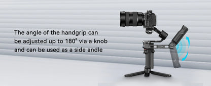 SmallRig RS 4 Mini Adjustable Handle Sling Handgrip for DJI RS 3 Mini / RS 4 Mini Gimbal Handheld Stabilizer,with NATO Clamp