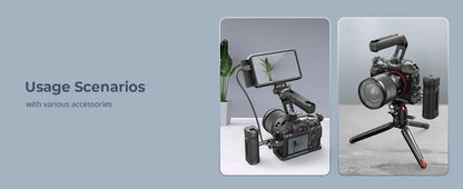 SmallRig Top Handle for ARRI Locating Holes (Tiny),Weight 113g,Portable Camera Top Handle for Sony for Canon for Nikon 4757