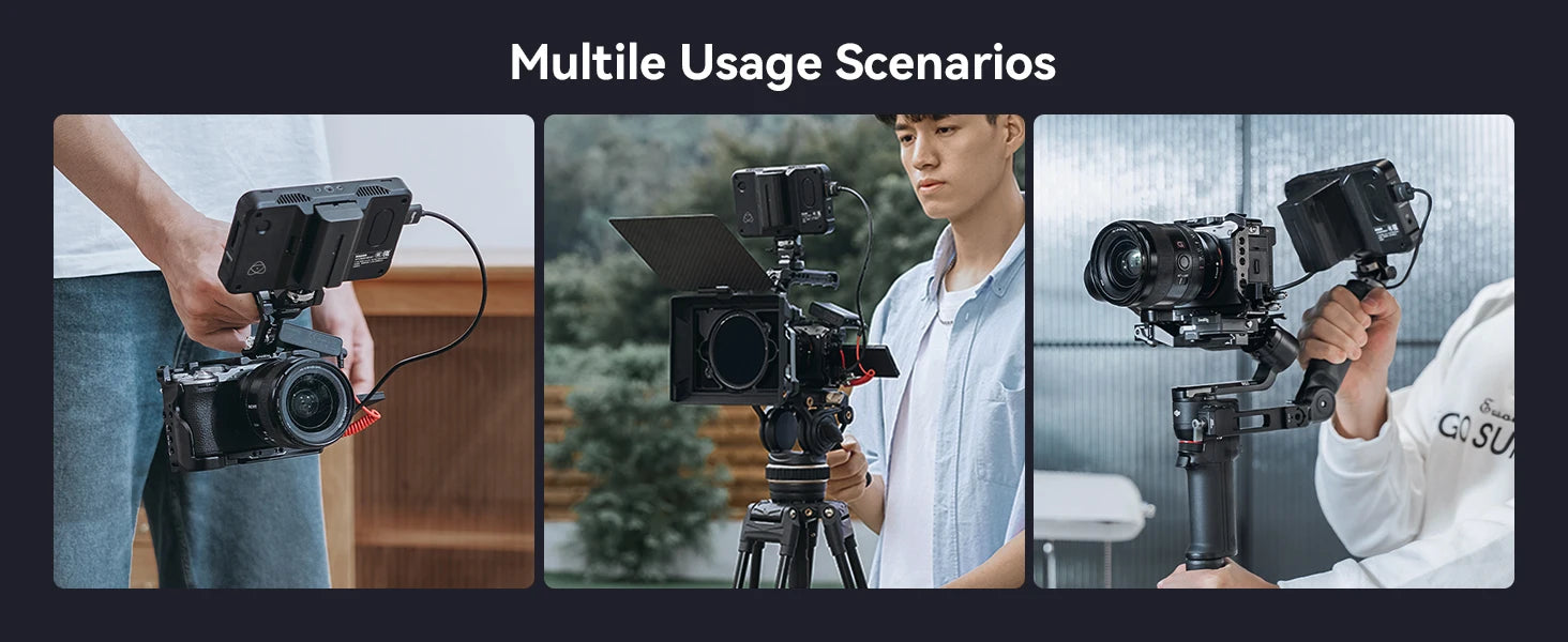 SmallRig Cage Kit for Sony Alpha 7 C II / Alpha 7 CR Full Cage with Cable Clamp with Quick-Release Plate for Sony A7C II