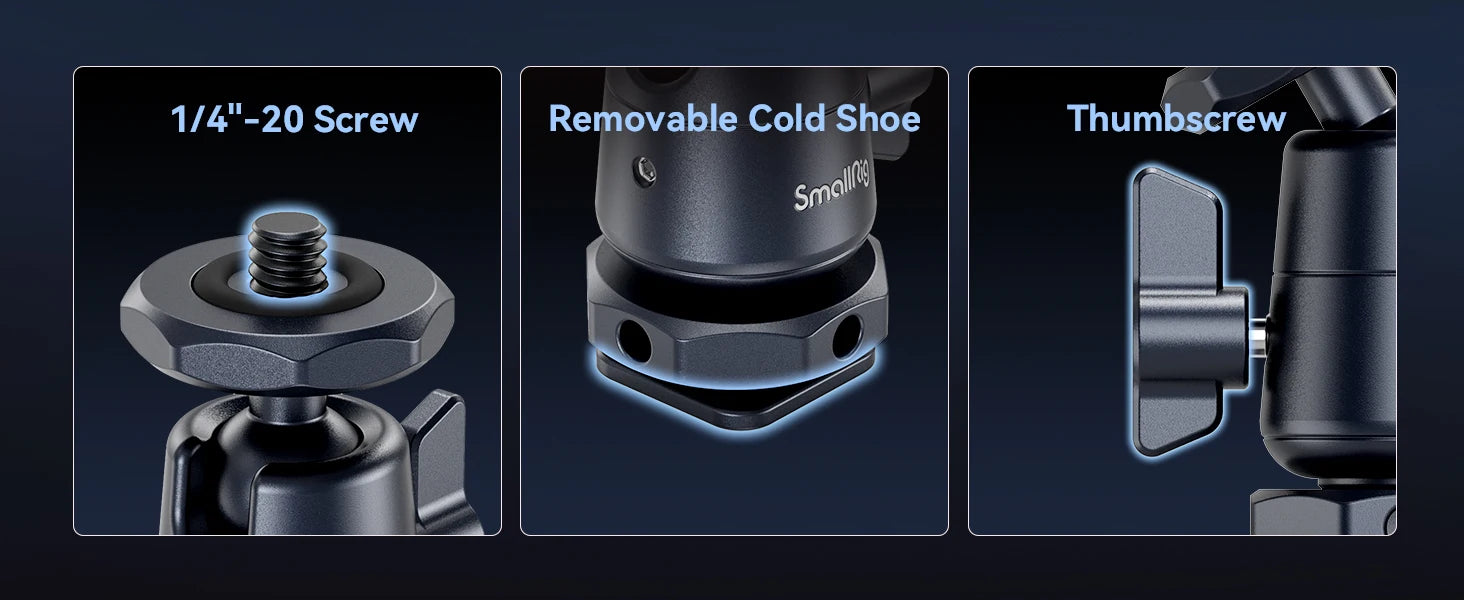SmallRig 1/2 PCS Mini Ball Head 2948B