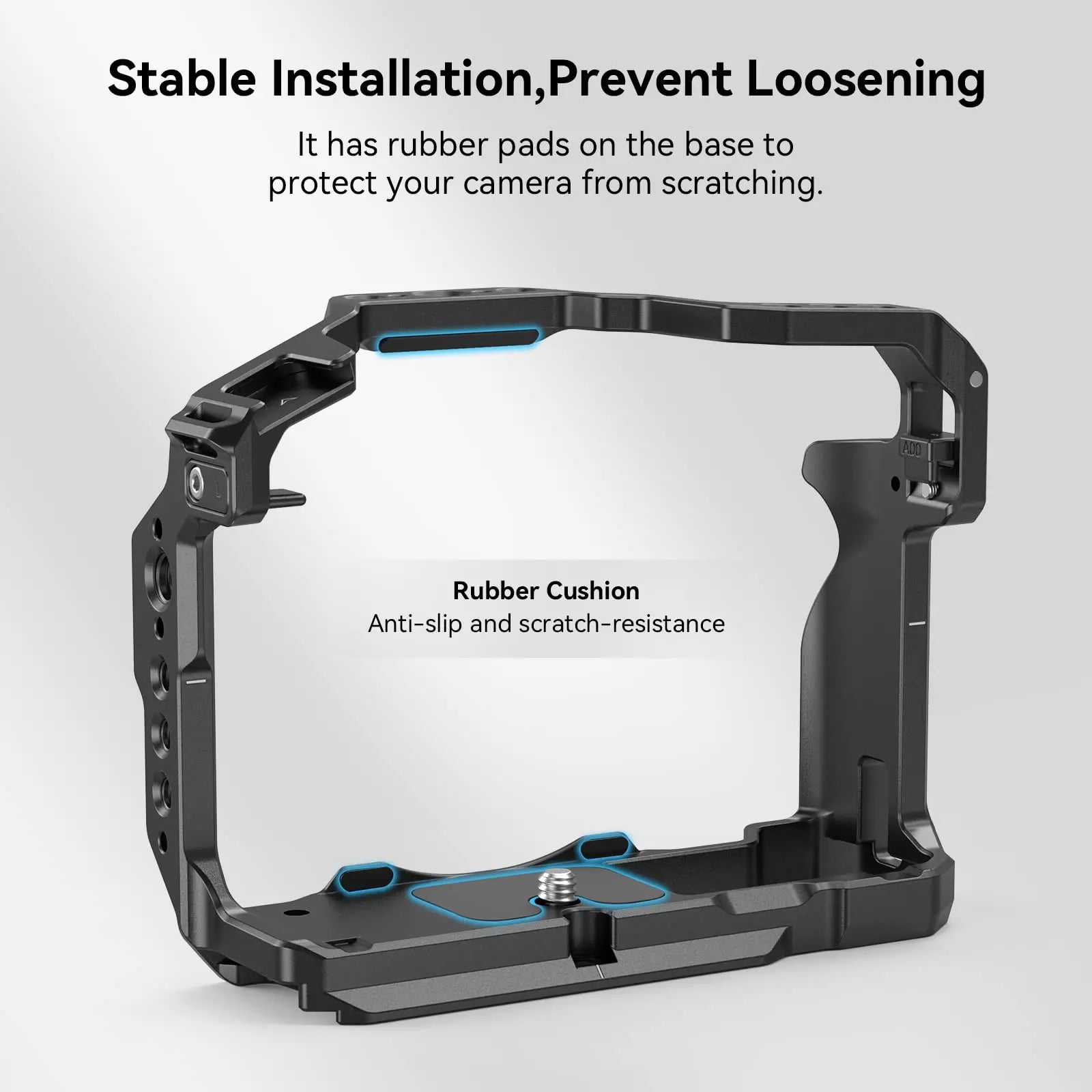 SmallRig Cage for Canon EOS R50 All-in-one Cage with 1/4"-20 Hole, ARRI 3/8"-16 Locating Hole, Cold Shoe Mount, NATO Rail