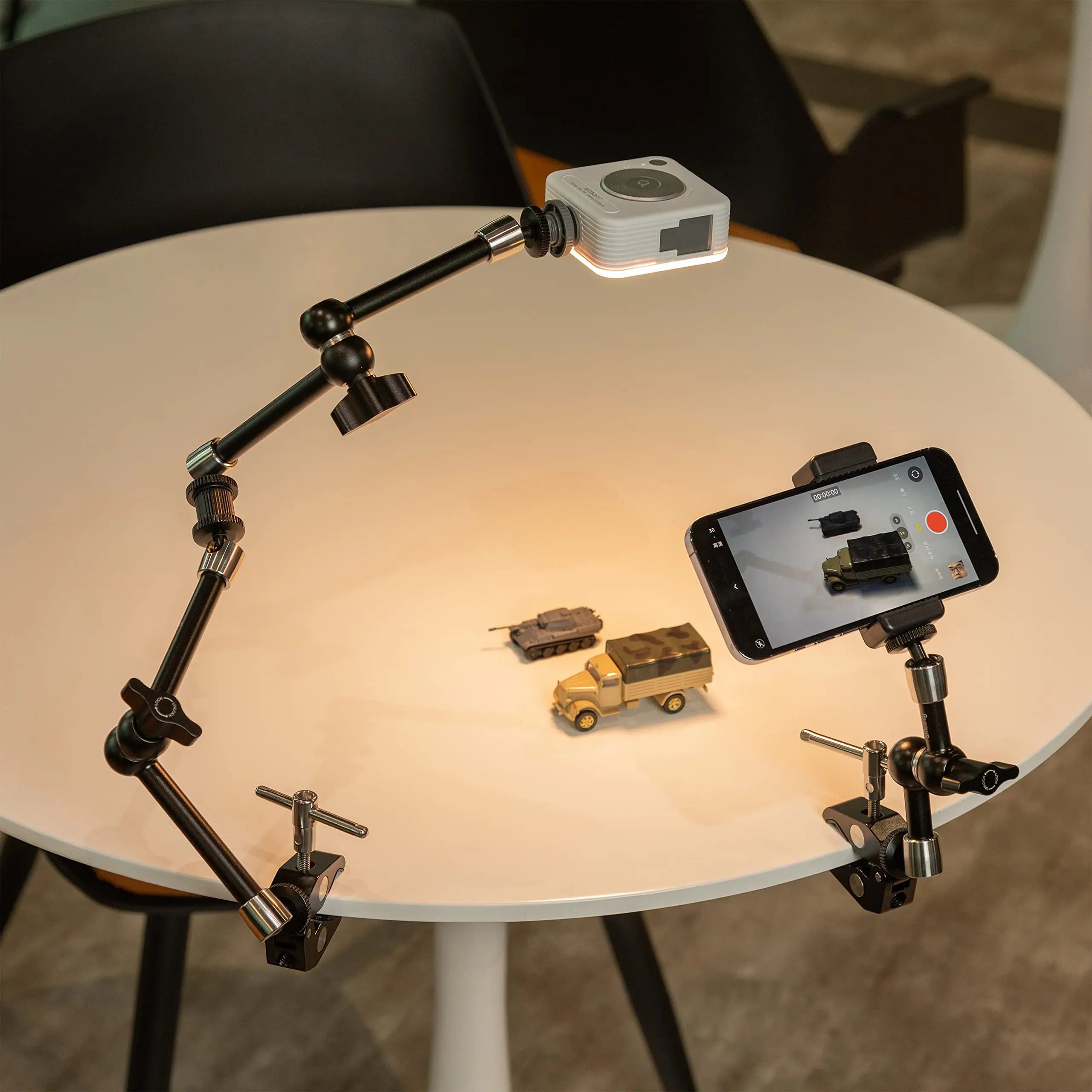 SmallRig Multi-Functional Ballhead Clamp with Double Ball Adapter (2164)