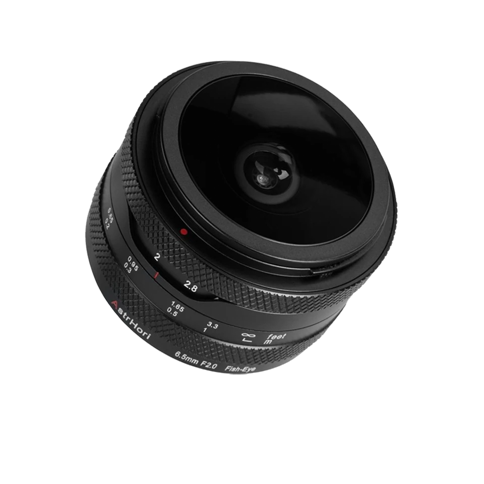 Objetivo - AstrHori 6.5mm F2.0 Fish-eye