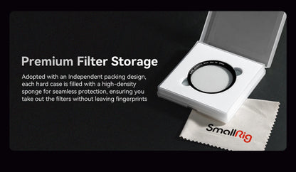 SmallRig 2-in-1 52mm Magnetic Filter Adapter Ring / Phone Stand for iPhone, Foldable Compact and Portable 4219