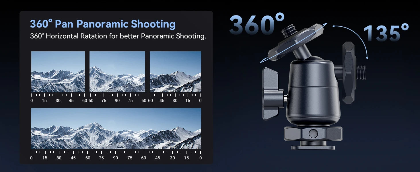 SmallRig 1/2 PCS Mini Ball Head 2948B