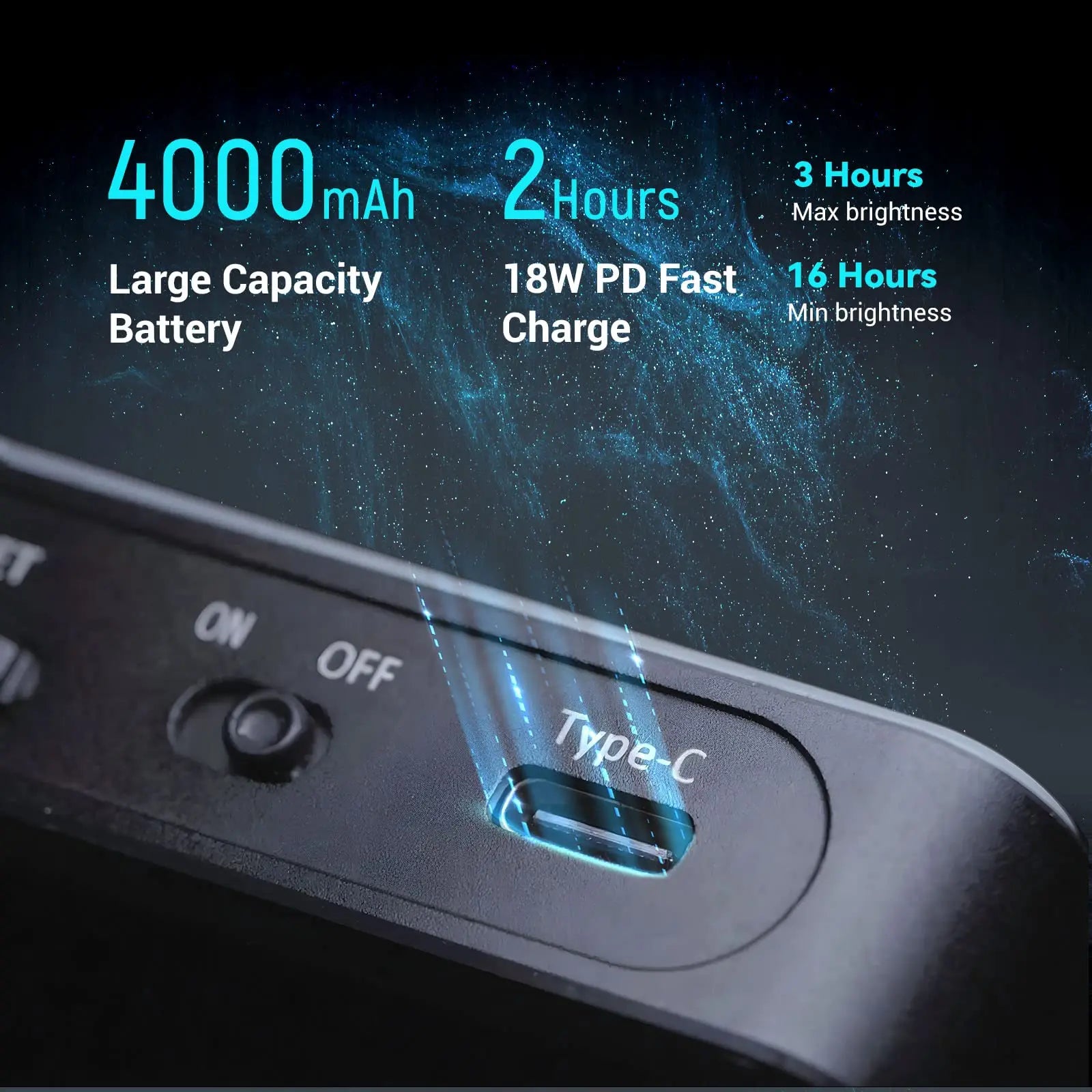 SmallRig RM75 RGB Magnetic Video Light RGBWW Full Color Portable App LED Light Panel 4000mAh Battery for Vlogging Photography