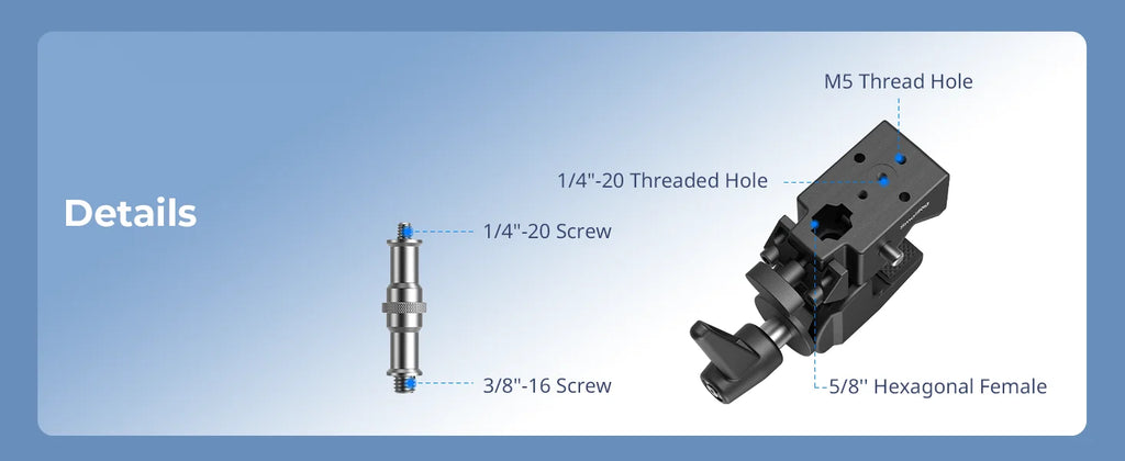 SmallRig Super Clamp Support Kit