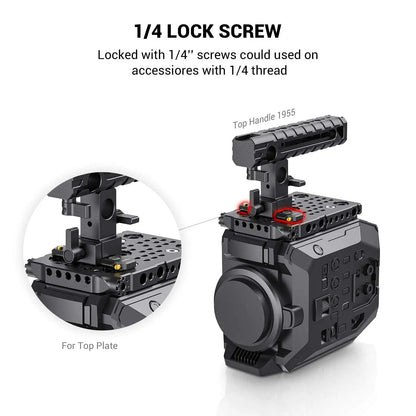 SmallRig Quick Release Nato Rail Camera Rig Low-profile NATO Rail 50mm / 70mm / 90mm For Video Shooting Options Nato Handle