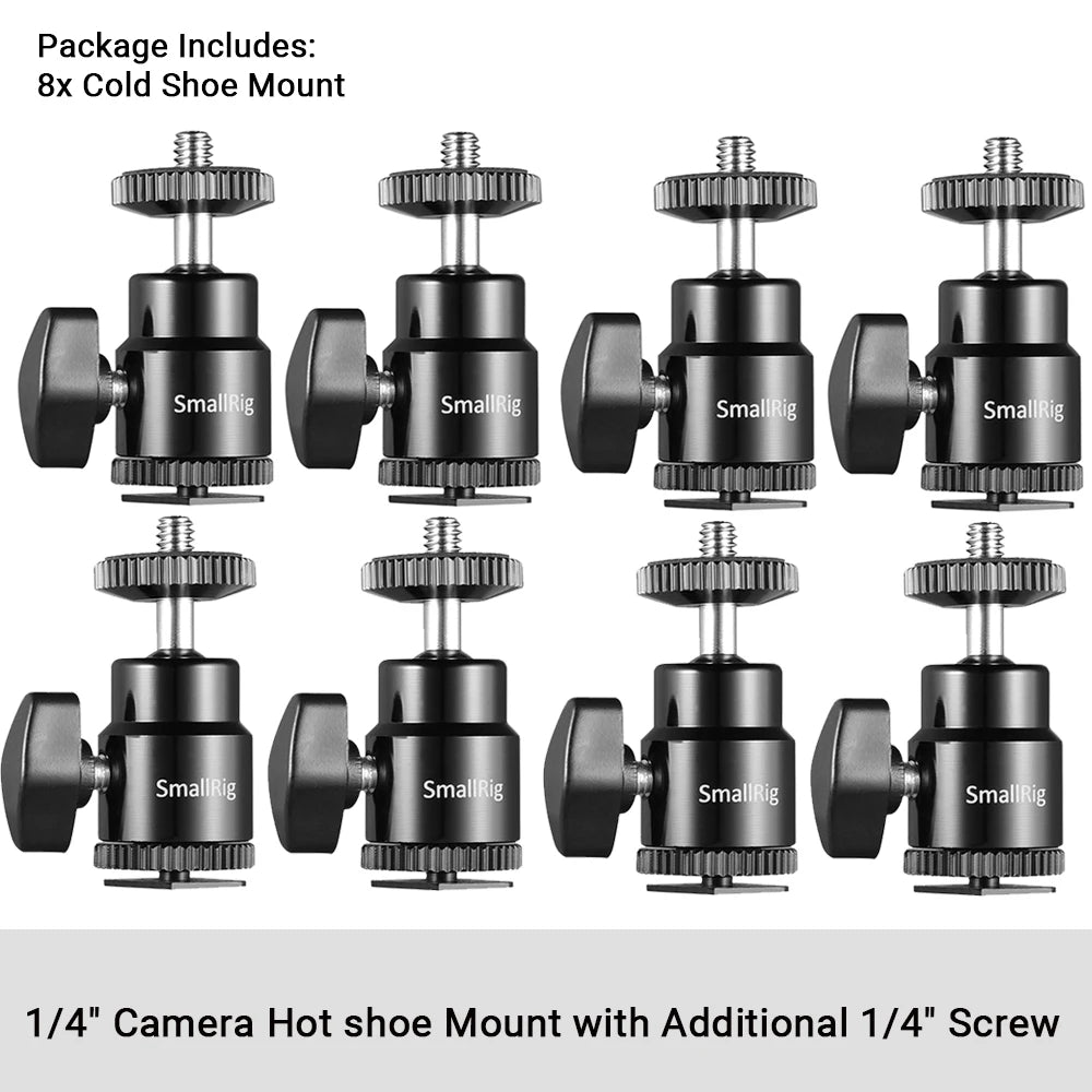 SmallRig LCD Monitor Shoe Adapter with 1/4" Screw