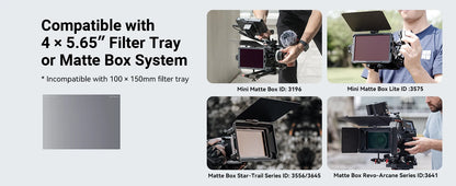 SmallRig 4 x 5.65 ND 0.3 /0.9/1.5/1.8/2.1（1/3/5/6/7 Stop）Filter Waterproof Anti-scratch For With 4 x 5.65" Matte Box System