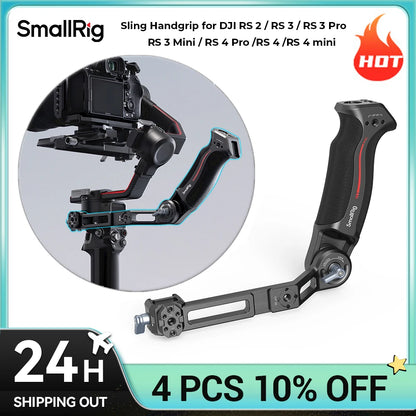 SmallRig RS 4 mini Adjustable Handle Sling Handgrip for DJI RS 2 / RS 3 / RS 3 Pro/ RS 3 Mini / RS 4 Pro /RS 4 /RS 4 mini Gimbal