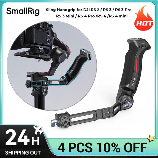 SmallRig RS 4 mini Adjustable Handle Sling Handgrip for DJI RS 2 / RS 3 / RS 3 Pro/ RS 3 Mini / RS 4 Pro /RS 4 /RS 4 mini Gimbal